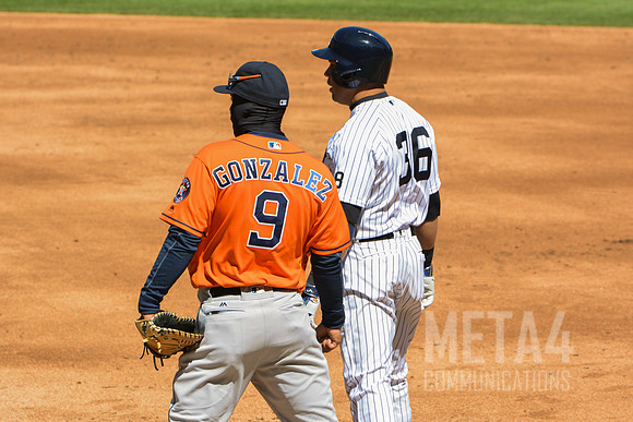Opening Day at Yankee Stadium 2016 | Carlos Beltran