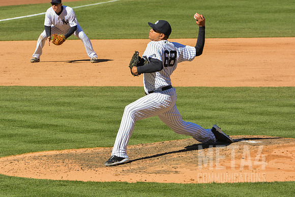 Opening Day at Yankee Stadium 2016 | Dellin Betances