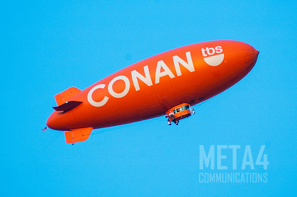 2010 ALCS Game 5 | TBS Network Blimp