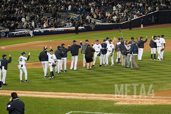 2010 ALCS Game 5 | Yankees Celebrate Victory
