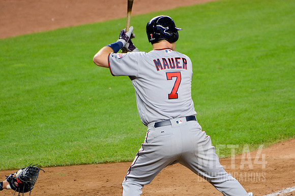 2017 AL Wild Card Game | Joe Mauer