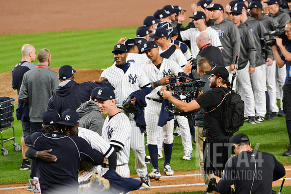 2017 AL Wild Card Game |  Post Game Celebration