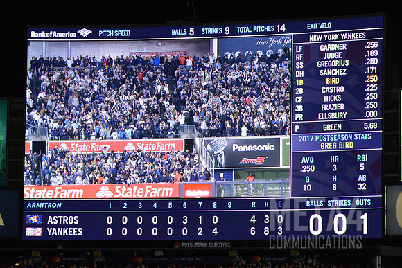 2017 ALCS Game 4 | Scoreboard