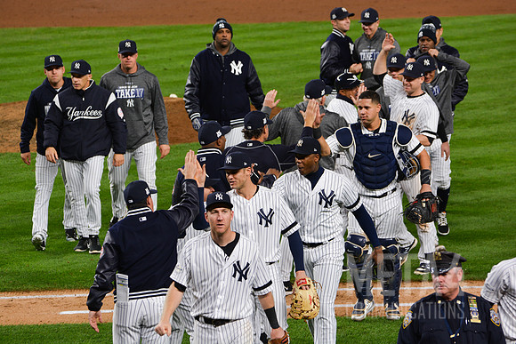 2017 ALCS Photo - Postgame Celebration