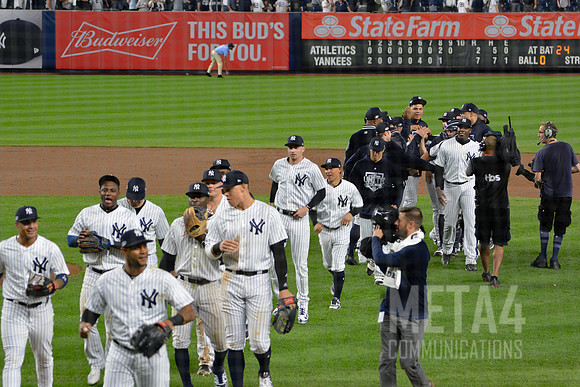 2018 AL Wild Card |  Postgame Celebration