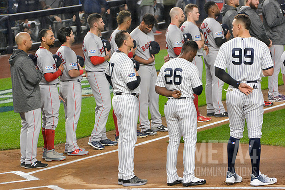 2018 ALDS Game 3 | National Anthem