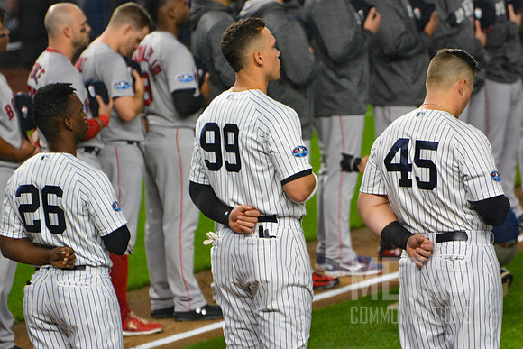 2018 ALDS Game 3 |  National Anthem