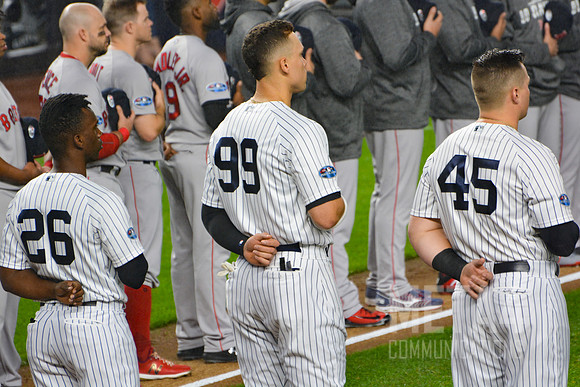 2018 ALDS Game 3 | National Anthem