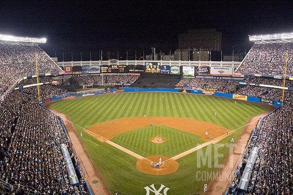 Original Yankee Stadium Final Game | Aerial View