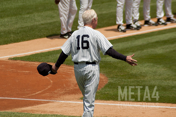 Old Timers Day At Yankee Stadium 2011 | Whitey Ford