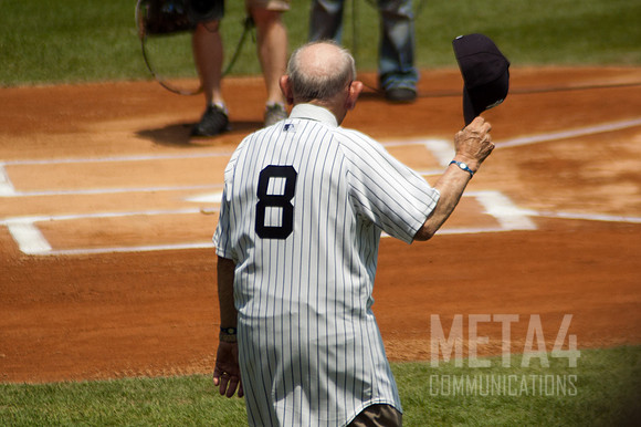 Old Timers Day At Yankee Stadium 2011 | Yogi Berra