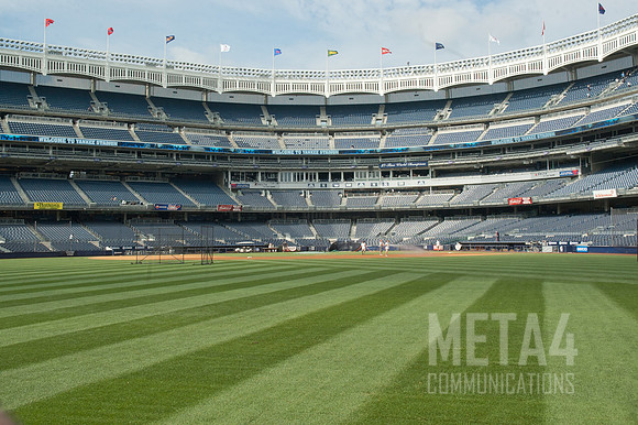View from Centerfield Grass | Yankee Stadium 2012