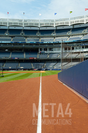 Left Field Foul Line | Yankee Stadium 2012