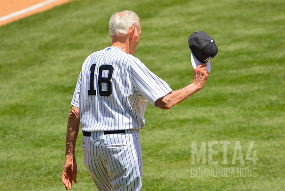 Old Timers Day At Yankee Stadium 2013 | Don Larsen