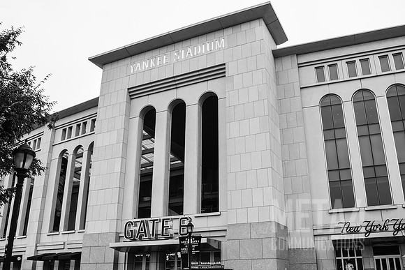 Yankee Stadium Gate 6 | Monochrome