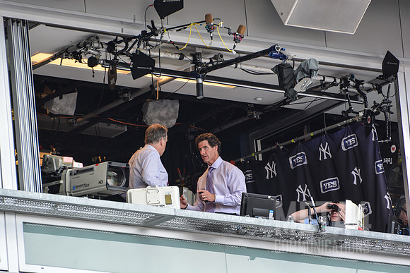 YES Network Broadcast Booth | Yankee Stadium 2014