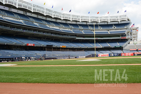 Yankee Stadium from Home Dugout | Yankee Stadium 2015