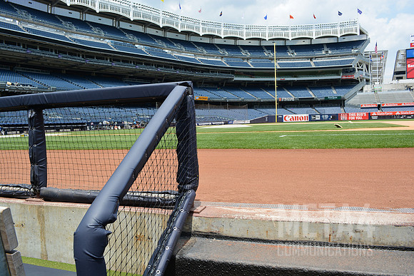 Yankee Stadium from Home Dugout | Yankee Stadium 2015