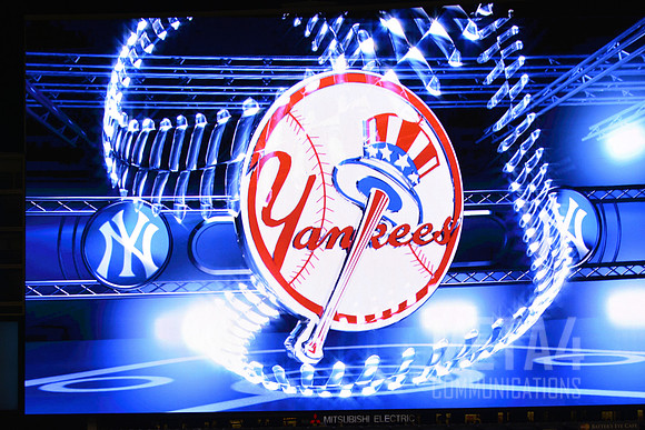 Yankees' Top Hat Logo | Yankee Stadium 2015