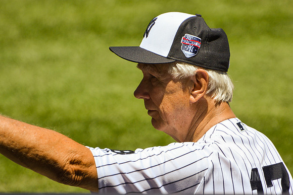 Old Timers' Day at Yankee Stadium 2016 | Gene Michael