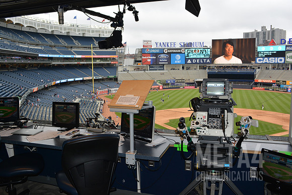 YES Network Broadcast Booth | Yankee Stadium 2016