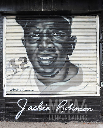 Jackie Robinson Mural | Yankee Stadium 2017