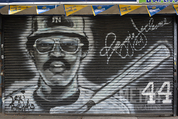 Reggie Jackson Mural | Yankee Stadium 2017