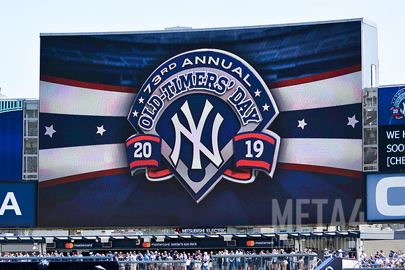 Old Timers Day at Yankee Stadium 2019 | Welcome Message