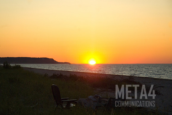 Sunset on Long Island Sound