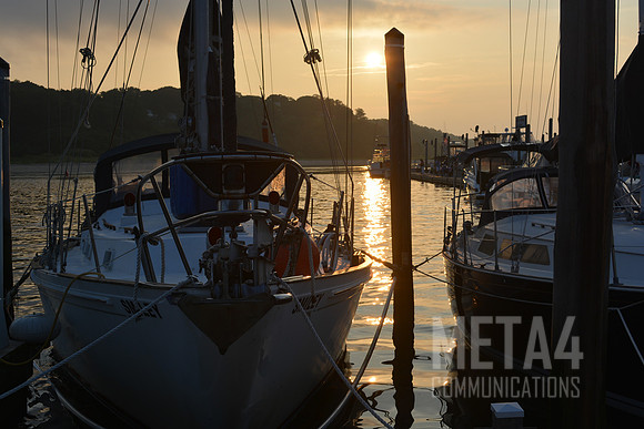 Sunset at the Marina