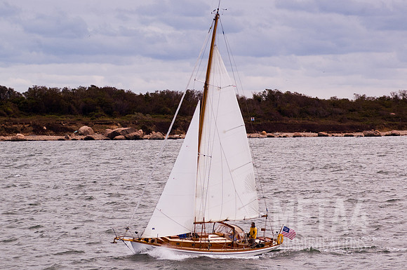 Classic Sailboat Under Sail | Long Island Sound