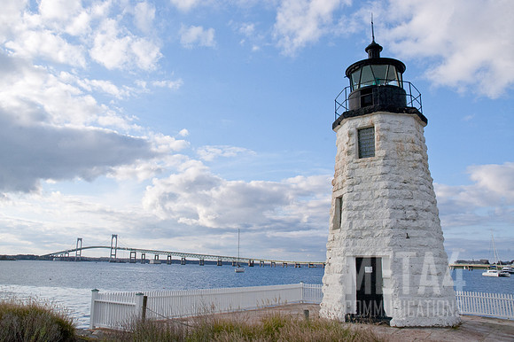 Goat Island Lighthouse | Newport Rhode Island