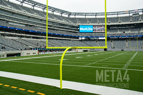 View of Field from North End Zone| MetLife Stadium