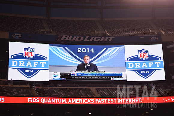 Roger Goodell 2014 NFL Draft | MetLife Stadiium