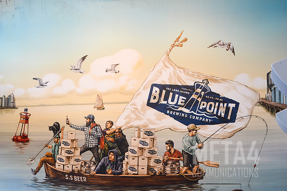 Blue Point Brewing Company Mural | MetLife Stadium
