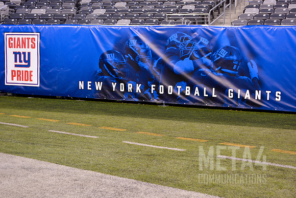 New York Footnball Giants Banner | MetLife Stadium