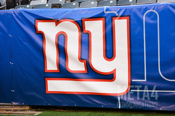 NY Giants Logo Field Banner | MetLife Stadium