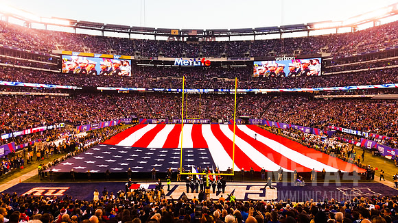 NFL Salute to Service | National Anthem at MetLife Stadium