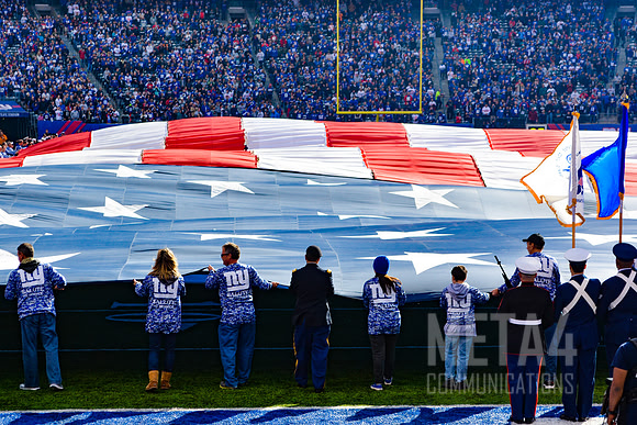 NFL Salute to Service | National Anthem at MetLife Stadium