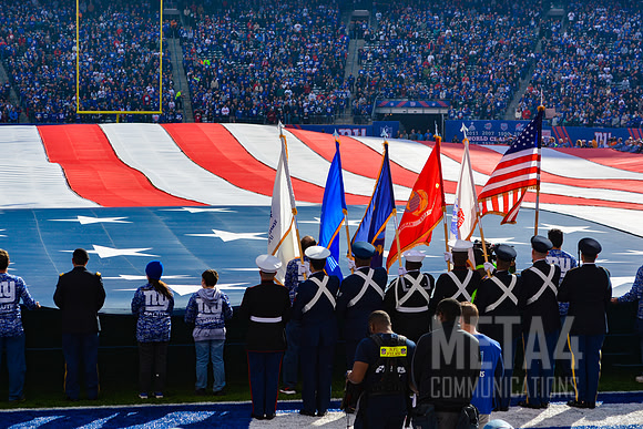 NFL Salute to Service | National Anthem at MetLife Stadium