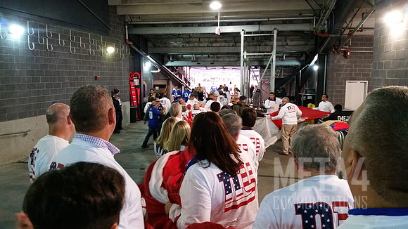 NY Giants' Ring of Honor Induction Ceremony |  National Anthem at MetLife Stadium