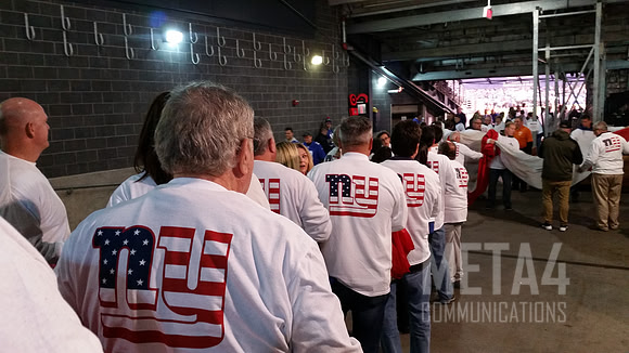 NY Giants' Ring of Honor Induction Ceremony |  National Anthem at MetLife Stadium