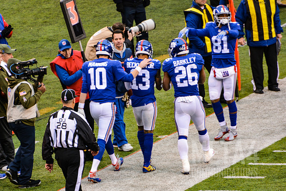 Odell Beckham Jr, Eli Manning and Saquon Barkley | MetLife Stadium