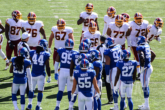 Giants vs Redskins | MetLife Stadium