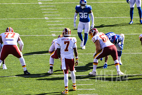Washington Redskins' QB Dwayne Haskins Jr | MetLife Stadium