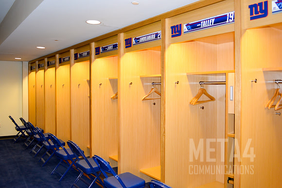 NY Giants' Locker Room | MetLife Stadium