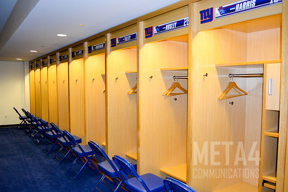 NY Giants' Locker Room | MetLife Stadium