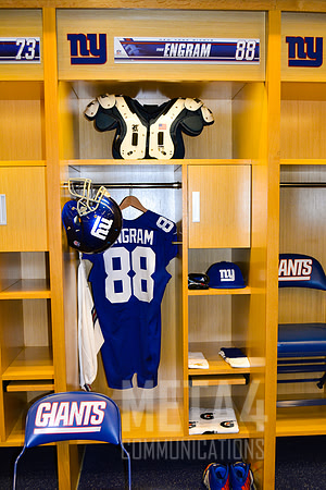 Locker of NY Giants' WR Evan Engram | MetLife Stadium