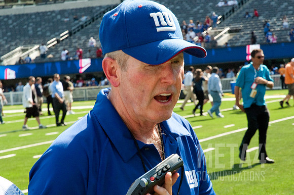 NY Giants' Head Coach Tom Coughlin Sideline Interview | NY Giants' 2010 Mini-Camp