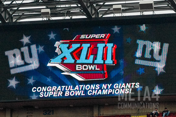 Congratulations NY Giants | Super Bowl XLII Celebration at Giants Stadium